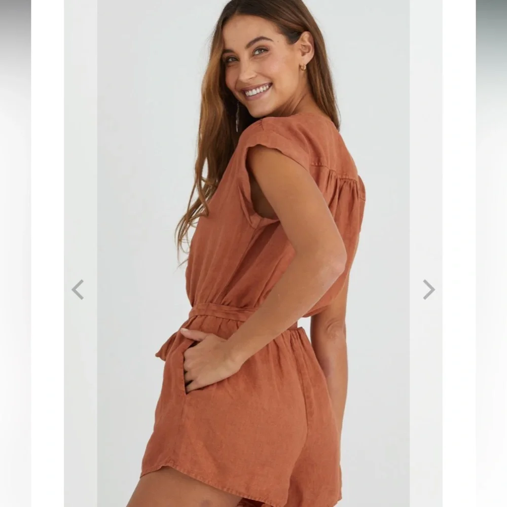 Anthropologie Romper - linen - Picture 7 of 7